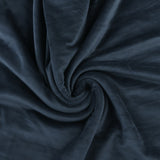 Velours Uni - AMARA - 007 - Marine