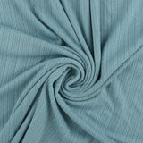 Tricot jacquard - SERENA - 001 - Bleu Poussièreux