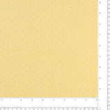Dew Drop Cotton Gauze  - AVERY - 002 - Banana