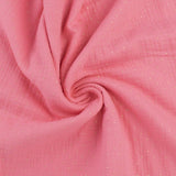 Dew Drop Cotton Gauze  - AVERY - 003 - Coral