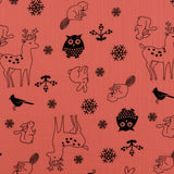 Gaze de Coton imprimé - LE DODO - 005 - Melon d'eau