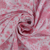 Gaze de Coton imprimé - LE DODO - 006 - Rose pâle