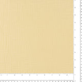 Gaze double unie - ESSENTIELS DE L'ÉTÉ - 005 - Crème