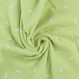 Printed Puff Double Gauze - SUMMER ESSENTIALS - 003 - Pistachio