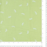 Printed Puff Double Gauze - SUMMER ESSENTIALS - 003 - Pistachio