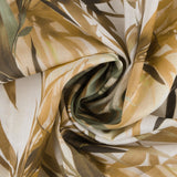 Printed Linen - GALWAY - 001 - White