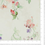 Printed Linen - GALWAY - 004 - Offwhite