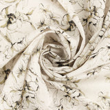 Printed Linen - GALWAY - 006 - Green