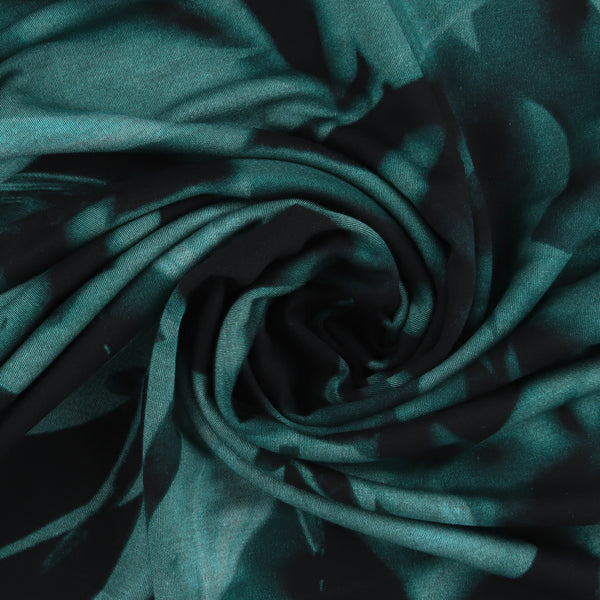 Knit Print - BLUE HORIZON - 001 - Teal