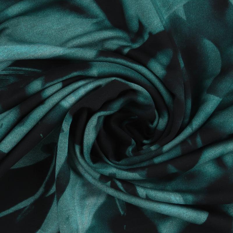 Knit Print - BLUE HORIZON - 001 - Teal