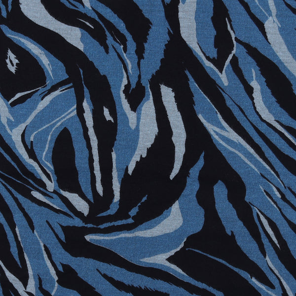 Knit Print - BLUE HORIZON - 003 - Blue