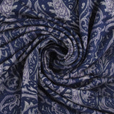 Tricot imprimé -ANDROMÈDE - 005 - Bleu