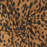 Printed Rayon Knit - EMELISE - 001 - Light Brown