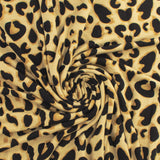 Printed Rayon Knit - EMELISE - 002 - Camel
