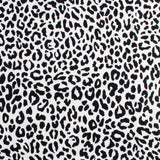 Printed Rayon Knit - EMELISE - 003 - White