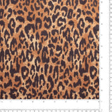 Printed Rayon Knit - EMELISE - 004 - Rust