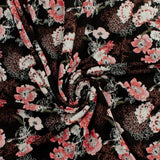 Tricot de Rayonne Imprimé - EMELISE - 005 - Noir