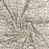 Printed Rayon Knit - EMELISE - 007 - Ivory