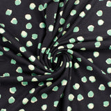 Printed Rayon Knit - EMELISE - 008 - Navy
