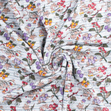 Tricot de Rayonne Imprimé - EMELISE - 012 - Antique
