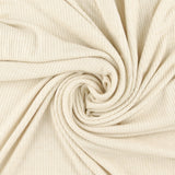 Tricot cötelé uni - PETITS EXPLORATEURS - 004 - Crème