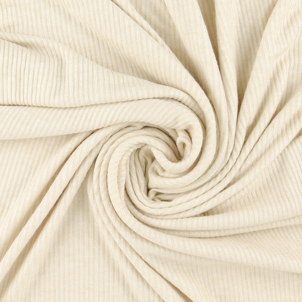 Rib Knit Solid - LITTLE EXPLORER - 004 - Cream