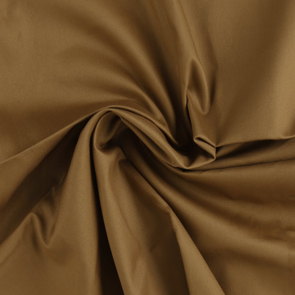 Solid Cotton Twill - MANCHESTER - 002 - Sepia