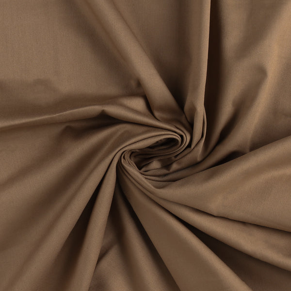 Solid Cotton Twill - MANCHESTER - 003 - Light Brown