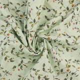 Cotton Poplin Print - PRINCESS CHARLOTTE - 007 - Pistachio