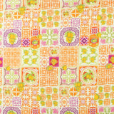 Cotton Poplin Print - GIGGLES AND GRAPHICS - 001 - Orange