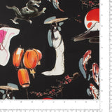 Cotton Poplin Print - GIGGLES AND GRAPHICS - 003 - Black