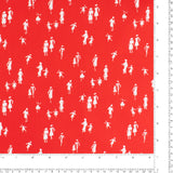 Cotton Poplin Print - GIGGLES AND GRAPHICS - 008 - Red
