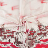 Cotton Poplin Print - GIGGLES AND GRAPHICS - 012 - Hot Pink