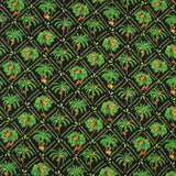 Popeline de Coton Imprimé - <MANSFIELD> - 001 - Noir