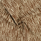 Popeline de Coton Imprimé - <MANSFIELD> - 004 - Brun