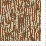 Popeline de Coton Imprimé - <MANSFIELD> - 004 - Brun