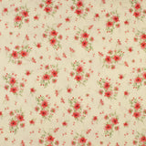 Cotton Poplin Print - COVENT GARDEN - 002 - Natural