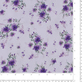 Cotton Poplin Print - COVENT GARDEN - 003 - Lilac