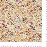 Popeline de coton imprimée - <COVENT GARDEN> - 005 - Blanc Cassé