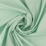 Popeline de coton unie - RIRES ET DESSINS - 004 - Vert Aqua