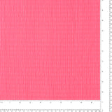 Tricot froissé uni - <AVERY> - 003 - Rose Vif