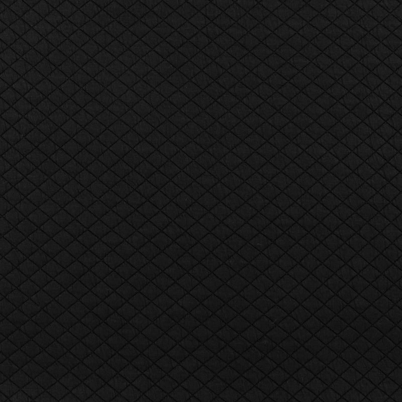 Tricot jacquard losange - NOVARA - 001 - Noir