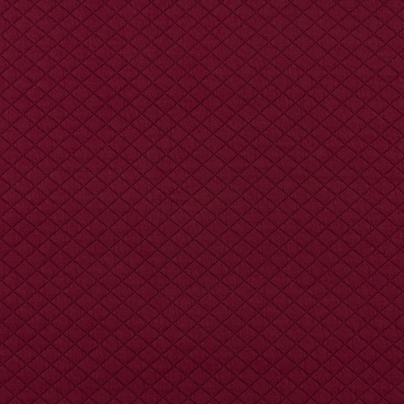 Tricot jacquard losange - NOVARA - 004 - Bourgogne