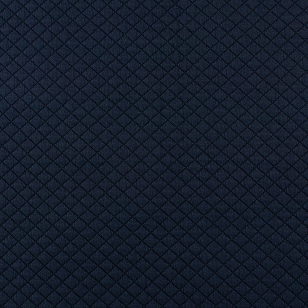 Tricot jacquard losange - NOVARA - 005 - Marine