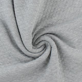 Tricot jacquard losange - NOVARA - 007 - Gris Pâle