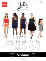 Jalie 4562 - VIVIANE Athletic tank and dress