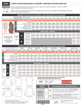 Jalie 4564 - MANON Boat nack or cowl neck tees