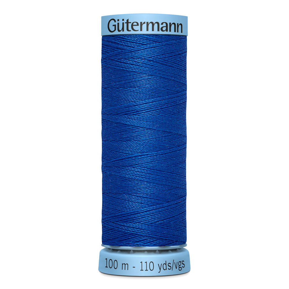 Nähmit Gutermann R753 Fil de soie pure pour boutonnières de qualité supérieure, 30 m, 100 % pure soie (A01-000 Nähmit Gutermann R753 Fil de soie pure pour boutonnières de qualité supérieure, 30 m, 100 % pure soie (A01-000