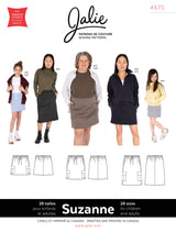 Jalie 4675 - SUZANNE Cargo skirt
