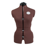 Trueform Patterned Dressform Size A - Chocolate